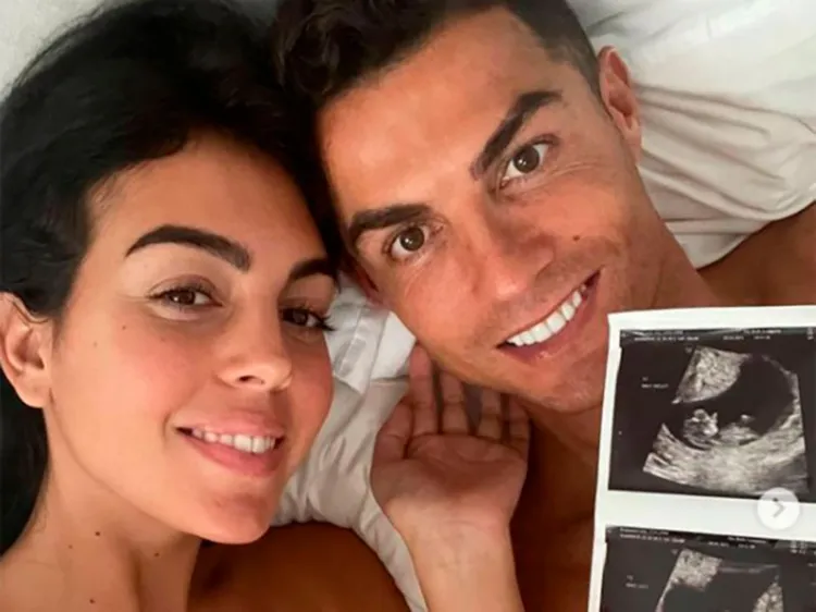 Cristiano Ronaldo y Georgina confirman que esperan gemelos