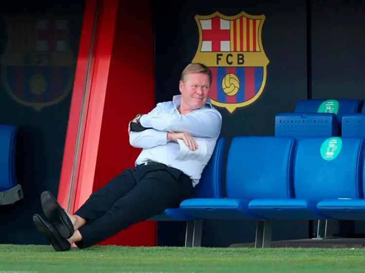 Laporta admite que se tardó en despedir a Koeman