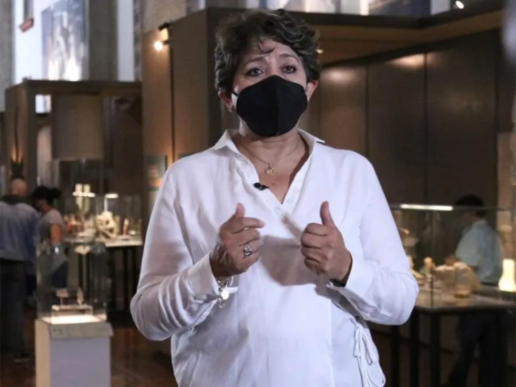 Escuelas son espacios seguros con mínimo riesgo de contagio: Delfina Gómez