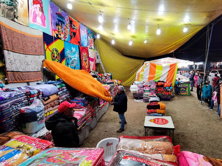 Venta de cobijas, tradición que perdura