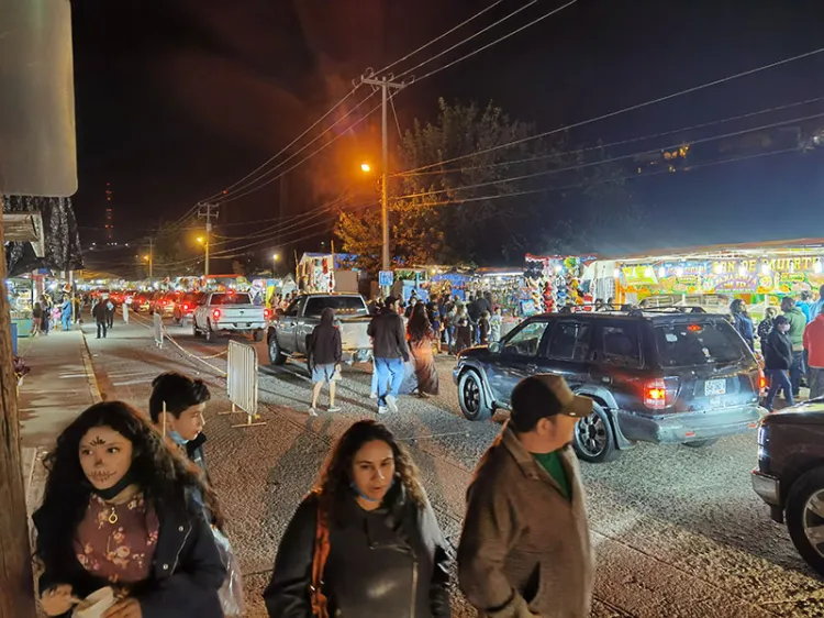 Registran poco flujo en panteones