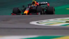 ‘Checo’ Pérez, tercero en 1a práctica del GP de Brasil