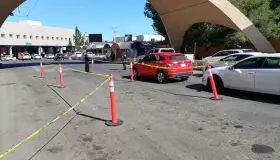 Monitorean flujo vehicular hacia garita internacional