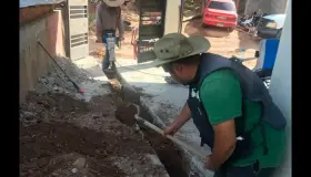 Conectan a más residencias al sistema de drenaje en la Colosio