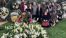 Familia Fernández pasa primera Navidad sin Vicente; así celebraron