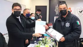 Entregan premio “Policía del Mes” en Seguridad Pública