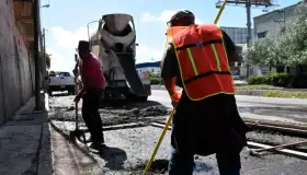 Analizan reparación de calle Ruiz Cortines