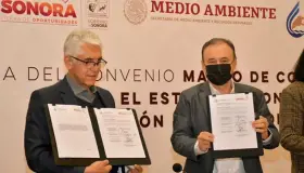 Firman convenio para ahorrar agua