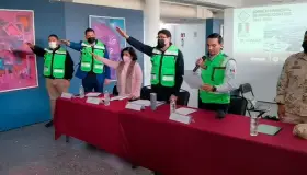 Toman protesta a Comité Municipal de Proteccion Civil