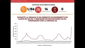 Hay 156 casos y cero fallecidos por coronavirus: informa Salud