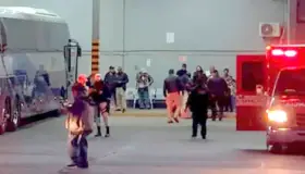 Dispara sujeto a pasajeros