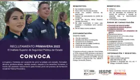 Lanza Isspe convocatoria para Policía Preventivo
