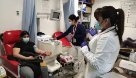 Disminuyen
donaciones de sangre al 50 por ciento