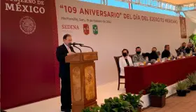Celebran 109 aniversario del Ejército Mexicano