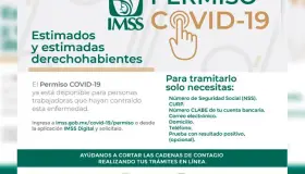 Elimina IMSS permiso Covid en línea: AMS