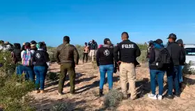 Hallan restos en fosa en Puerto Peñasco