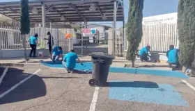 Repone maquiladora Belden equipo dañado en escuela