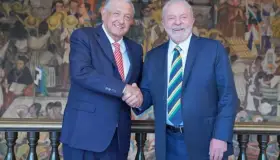 Tuvo AMLO "fraterno encuentro" con Lula da Silva