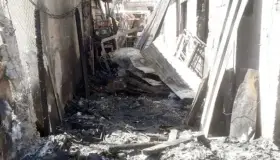 Pierden todo en incendio familias de la Colosio