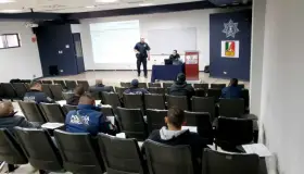 Capacitan a agentes de Seguridad Pública