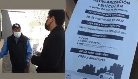 Realizan trámites de regularización de vehículos en parque DIF