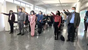 Protesta Consejo Municipal contra las Adicciones