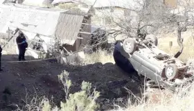 Identifican a fallecido en volcamiento