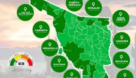 Se pintan de verde municipios de Sonora