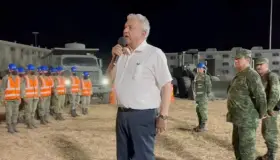 Inician militares construcción de Tren Maya y aeropuerto de Tulum; obras no tienen fines de lucro: AMLO