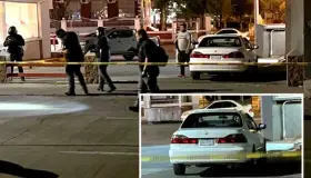 Resulta herida de bala mujer policía; detienen a agresor