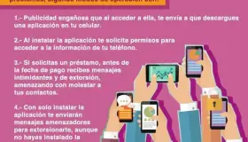 Advierten por fraudes de aplicaciones de préstamos