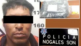 Lo detienen por orinar en la calle, al registralo traía drogas