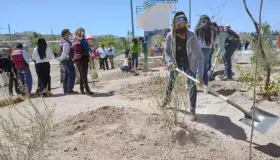 Celebran Día de la Tierra con plantación de árboles
