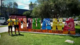 Completan ruta Trincheras-Tijuana en memoria de ciclista italiano