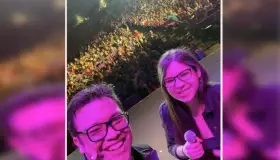 Viralizan en redes rutina de fan en show de Franco Escamilla