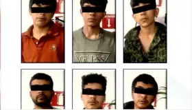 Detienen a 6 jóvenes con armas de fuego