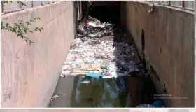 Preocupa a vecinos de calle Reforma la obstrucción de embovedado