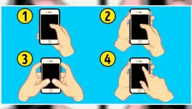 Forma como tomas tu celular revela tu personalidad
