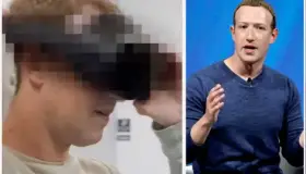 Muestra Zuckerberg casco de realidad virtual