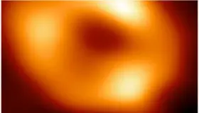 Captan primera imagen de agujero negro en la Vía Láctea