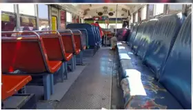 De mal en peor servicio de transporte público en la frontera