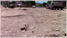 Piden mantenimiento en calle de La Mesa