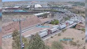 Realizan simulacro en garitas fronterizas