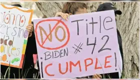 Seguirá Título 42 en la frontera