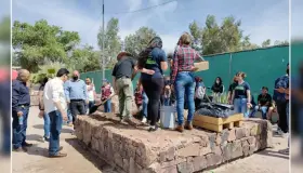 Plantan ‘jacarandas’ en unidad deportiva