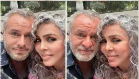 Usa Verónica Castro filtro en foto y su hermano la exhibe con imagen real