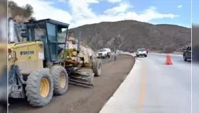 Concluirán en agosto pavimentación carretera en “Curvas de Quijano”