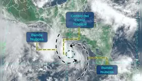 Toma forma tormenta tropical 'Celia' en el Océano Pacífico
