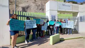 Siguen manifestaciones escolares; ahora fue la CTS Croc