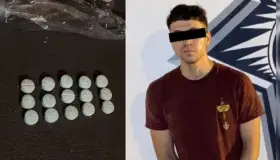 Aprehenden a sujeto con pastillas de fentanilo